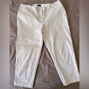 Talbots Perfect Crop Pants 18W